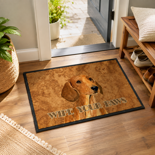 Dachshund Paw Doormat