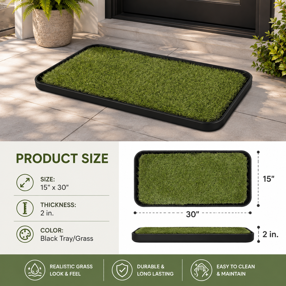 Pet Grass Training Mats