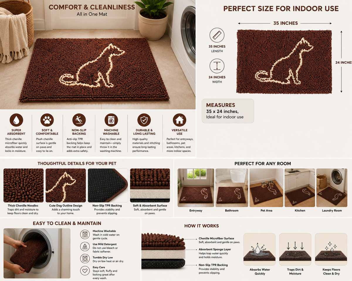 Clean Paws Cat Mat